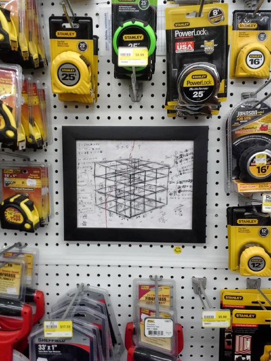 math, pencil on paper, mass, volume, hardware